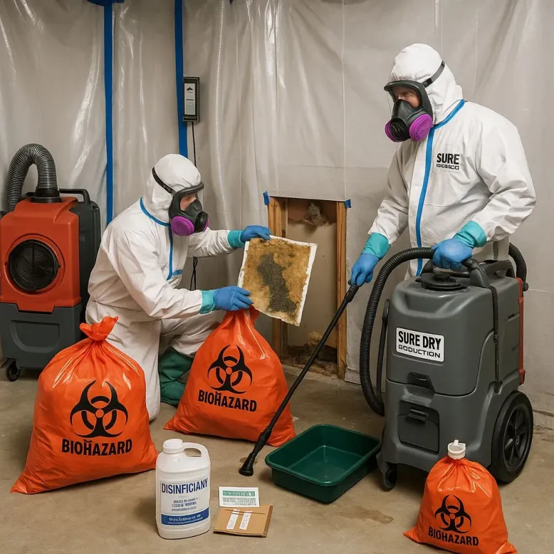 Contaminated Water Handling Protocols process in McFarland, CA