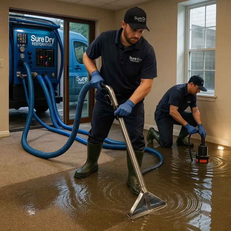 Water Extraction and Removal process in McFarland, CA